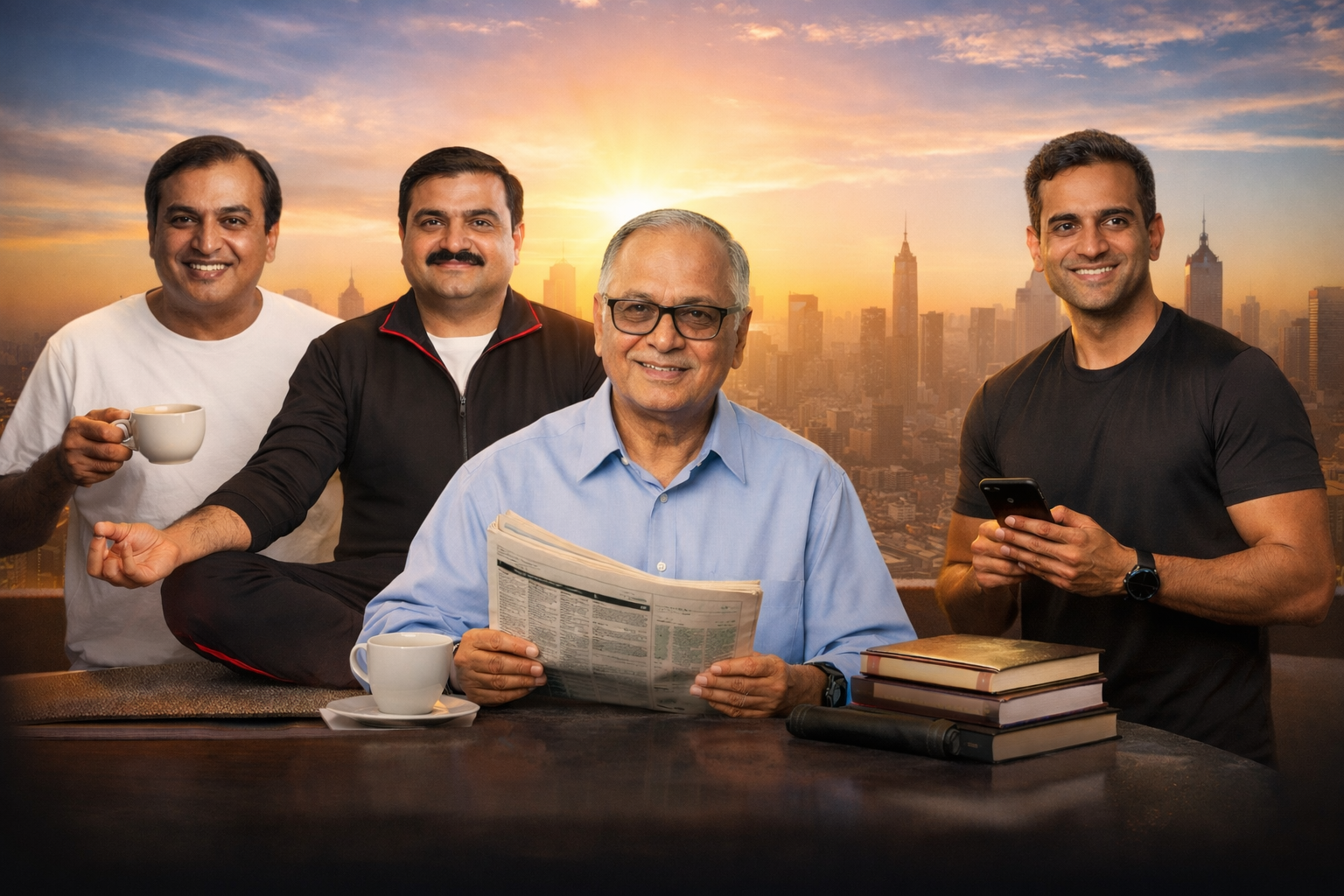 Morning Routines of India’s Richest Entrepreneurs